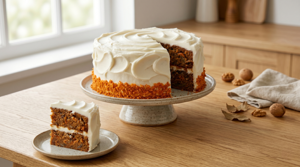 This is the ultimate showstopper! For the best carrot cake recipe, look no further than this incredibly moist, spice-infused masterpiece. Featuring thick, stable vanilla bean cream cheese frosting and a perfect crumb, this homemade carrot cake is designed to impress. A core viralfoodhacks tip: the balance of sweetness and spice makes this a global favorite. Perfect for any gathering, this classic carrot cake recipe is as beautiful as it is delicious!